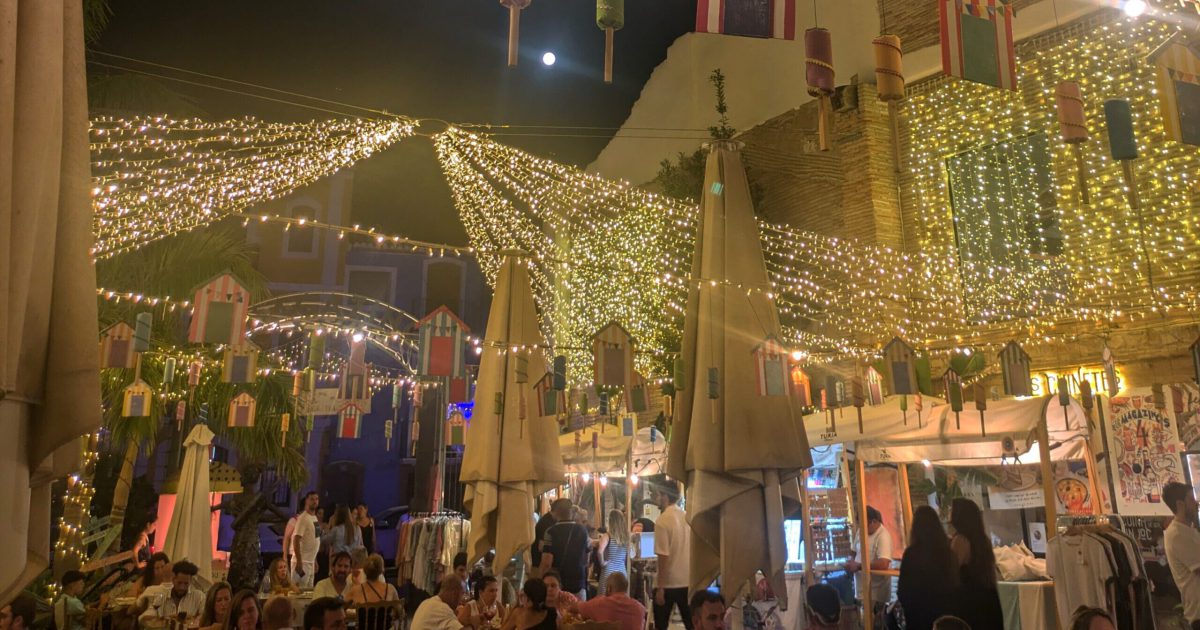 Gandia Evening Lights